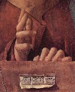Antonello da Messina Salvator mundi Germany oil painting artist